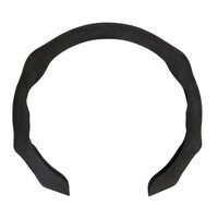 L3307.7 ΗΜΙ-ΚΑΛΥΜΜΑ ΤΙΜΟΝΙΟΥ MICROFIBRE ΜΑΥΡΟ ΧΡΩΜΑ OVER GRIP LAMPA - 1 τεμ.