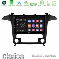 Clarion Gl300 Series Ford s-max 2006-2012 4core Android11 2+32gb Navigation Multimedia Tablet 9″ με Carplay & Android Auto με Carplay & Android Auto u-gl3-Fd409s