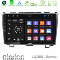 Clarion Gl300 Series 4core Android11 2+32gb Honda crv Navigation Multimedia Tablet 9 με Carplay &Amp; Android Auto u-gl3-Hd0110