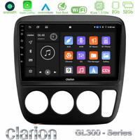 Clarion Gl300 Series 4core Android11 2+32gb Honda crv 1997-2001 Navigation Multimedia Tablet 9 με Carplay &Amp; Android Auto u-gl3-Hd0935