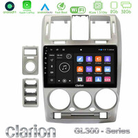 Clarion Gl300 Series Hyundai Getz 2002-2009 4core Android11 2+32gb Navigation Multimedia Tablet 9″ με Carplay & Android Auto u-gl3-Hy1146s