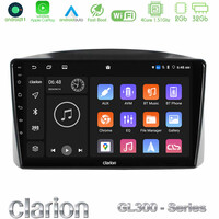 Clarion Gl300 Series Jeep Grand Cherokee 2005-2007 4core Android11 2+32gb Navigation Multimedia Tablet 10″ με Carplay & Android Auto με Carplay & Android Auto u-gl3-Jp1701