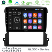 Clarion Gl300 Series 4core Android11 2+32gb kia Sorento Navigation Multimedia Tablet 9 με Carplay &Amp; Android Auto u-gl3-Ki0407