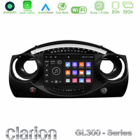 Clarion Gl300 Series 4core Android11 2+32gb Mini Cooper r50 Navigation Multimedia Tablet 9 με Carplay &Amp; Android Auto u-gl3-Mn1521