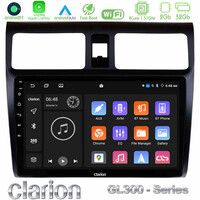 Clarion Gl300 Series 4core Android11 2+32gb Suzuki Swift 2005-2010 Navigation Multimedia Tablet 10 με Carplay &Amp; Android Auto u-gl3-Sz0255