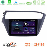Bizzar xt2 Series 4core Android13 2+32gb Hyundai i20 2018-2020 Navigation Multimedia Tablet 9 u-xt2-Hy1961