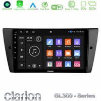 Clarion Gl300 Series 4core Android11 2+32gb bmw 3 Series 2006-2011 Navigation Multimedia Tablet 9 με Carplay &Amp; Android Auto u-gl3-Bm0751