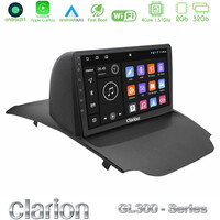 Clarion Gl300 Series 4core Android11 2+32gb Ford Ecosport 2014-2017 Navigation Multimedia Tablet 10 με Carplay &Amp; Android Auto u-gl3-Fd0599