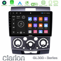 Clarion Gl300 Series 4core Android11 2+32gb Ford Ranger/mazda Bt50 Navigation Multimedia Tablet 9 με Carplay &Amp; Android Auto u-gl3-Fd0687