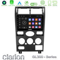 Clarion Gl300 Series 4core Android11 2+32gb Ford Mondeo 2001-2004 Navigation Multimedia Tablet 9 με Carplay &Amp; Android Auto u-gl3-Fd1193