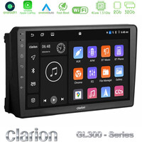 Clarion Gl300 Series 4core Android11 2+32gb Ford 2007-&Gt; Navigation Multimedia Tablet 9 με Carplay &Amp; Android Auto u-gl3-Fd148n