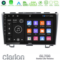 Clarion Gl700 Lite Series 8core Android11 6+128gb Honda crv Navigation Multimedia Tablet 9 με Carplay &Amp; Android Auto u-G76l-Hd0110