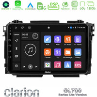 Clarion Gl700 Lite Series 8core Android11 6+128gb Honda hr-v Navigation Multimedia Tablet 9 με Carplay &Amp; Android Auto u-G76l-Hd0285