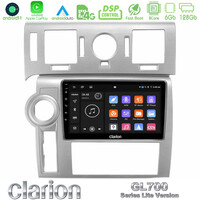 Clarion Gl700 Lite Series 8core Android11 6+128gb Hummer h2 2008-2009 Navigation Multimedia Tablet 9 με Carplay &Amp; Android Auto u-G76l-Hu002n