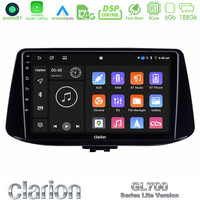Clarion Gl700 Lite Series 8core Android11 6+128gb Hyundai i30 Navigation Multimedia Tablet 9 με Carplay &Amp; Android Auto u-G76l-Hy0890