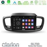 Clarion Gl700 Lite Series 8core Android11 6+128gb kia Sorento 2018-2021 Navigation Multimedia Tablet 9 με Carplay &Amp; Android Auto u-G76l-Ki0248