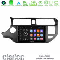 Clarion Gl700 Lite Series 8core Android11 6+128gb kia rio 2011-2015 Navigation Multimedia Tablet 9 με Carplay &Amp; Android Auto u-G76l-Ki0552