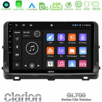 Clarion Gl700 Lite Series 8core Android11 6+128gb kia Ceed 2018-2023 Navigation Multimedia Tablet 9 με Carplay &Amp; Android Auto u-G76l-Ki1259