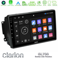 Clarion Gl700 Lite Series 8core Android11 6+128gb Mercedes C/clk/g Class (W203/w209) Navigation Multimedia Tablet 9 με Carplay &Amp; Android Auto u-G76l-Mb0566