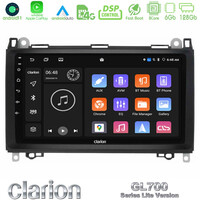 Clarion Gl700 Lite Series 8core Android11 6+128gb Mercedes A/b/vito/sprinter Class Navigation Multimedia Tablet 9 με Carplay &Amp; Android Auto u-G76l-Mb0759