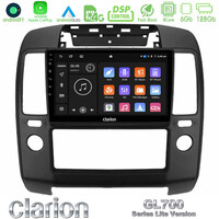 Clarion Gl700 Lite Series 8core Android11 6+128gb Nissan Navara Navigation Multimedia Tablet 9 με Carplay &Amp; Android Auto u-G76l-Ns0900