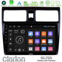 Clarion Gl700 Lite Series 8core Android11 6+128gb Suzuki Swift 2005-2010 Navigation Multimedia Tablet 10 με Carplay &Amp; Android Auto u-G76l-Sz0255