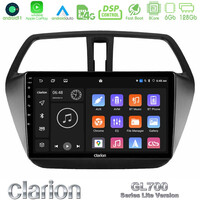 Clarion Gl700 Lite Series 8core Android11 6+128gb Suzuki sx4 s-Cross Navigation Multimedia Tablet 9 με Carplay &Amp; Android Auto u-G76l-Sz578