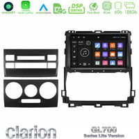 Clarion Gl700 Lite Series 8core Android11 6+128gb Toyota Land Cruiser J120 2002-2009 Navigation Multimedia Tablet 9 με Carplay &Amp; Android Auto u-G76l-Ty0451