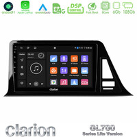 Clarion Gl700 Lite Series 8core Android11 6+128gb Toyota ch-r Navigation Multimedia Tablet 9 με Carplay &Amp; Android Auto u-G76l-Ty972