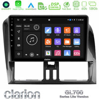 Clarion Gl700 Lite Series 8core Android11 6+128gb Volvo Xc60 2009-2012 Navigation Multimedia Tablet 9 με Carplay &Amp; Android Auto u-G76l-Vl0468