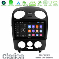 Clarion Gl700 Lite Series 8core Android11 6+128gb vw Beetle Navigation Multimedia Tablet 9 με Carplay &Amp; Android Auto u-G76l-Vw1059