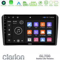 Clarion Gl700 Lite Series 8core Android11 2+32gb Audi a3 8p Navigation Multimedia Tablet 9 με Carplay &Amp; Android Auto u-G72l-Au0826