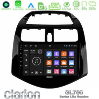 Clarion Gl700 Lite Series 8core Android11 2+32gb Chevrolet Spark 2009-2015 Navigation Multimedia Tablet 9 με Carplay &Amp; Android Auto u-G72l-Cv0683
