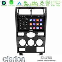 Clarion Gl700 Lite Series 8core Android11 2+32gb Ford Mondeo 2001-2004 Navigation Multimedia Tablet 9 με Carplay &Amp; Android Auto u-G72l-Fd1193