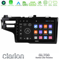 Clarion Gl700 Lite Series 8core Android11 2+32gb Honda Jazz 2013-2020 Navigation Multimedia Tablet 9 με Carplay &Amp; Android Auto u-G72l-Hd0651