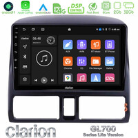 Clarion Gl700 Lite Series 8core Android11 2+32gb Honda crv 2002-2006 Navigation Multimedia Tablet 9 με Carplay &Amp; Android Auto u-G72l-Hd0873