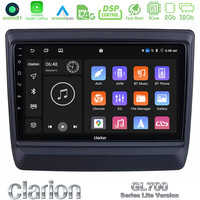 Clarion Gl700 Lite Series 8core Android11 2+32gb Isuzu d-max 2020-2023 Navigation Multimedia Tablet 9 με Carplay &Amp; Android Auto u-G72l-Iz715
