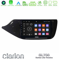 Clarion Gl700 Lite Series 8core Android11 2+32gb kia Ceed 2013-2017 Navigation Multimedia Tablet 9 με Carplay &Amp; Android Auto u-G72l-Ki0610