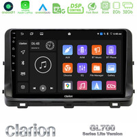 Clarion Gl700 Lite Series 8core Android11 2+32gb kia Ceed 2018-2023 Navigation Multimedia Tablet 9 με Carplay &Amp; Android Auto u-G72l-Ki1259