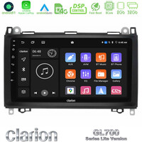 Clarion Gl700 Lite Series 8core Android11 2+32gb Mercedes A/b/vito/sprinter Class Navigation Multimedia Tablet 9 με Carplay &Amp; Android Auto u-G72l-Mb0759