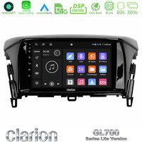 Clarion Gl700 Lite Series 8core Android11 2+32gb Mitsubishi Eclipse Cross Navigation Multimedia Tablet 9 με Carplay &Amp; Android Auto u-G72l-Mt2021