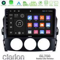 Clarion Gl700 Lite Series 8core Android11 2+32gb Mazda mx-5 2006-2008 Navigation Multimedia Tablet 9 με Carplay &Amp; Android Auto u-G72l-Mz049n
