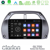 Clarion Gl700 Lite Series 8core Android11 2+32gb Toyota Rav4 2001 - 2006 Navigation Multimedia Tablet 9 με Carplay &Amp; Android Auto u-G72l-Ty0953
