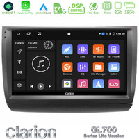 Clarion Gl700 Lite Series 8core Android11 2+32gb Toyota Prius 2004-2009 Navigation Multimedia Tablet 9 με Carplay &Amp; Android Auto u-G72l-Ty1015