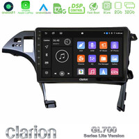 Clarion Gl700 Lite Series 8core Android11 2+32gb Toyota Prius 2010-2015 Navigation Multimedia Tablet 10 με Carplay &Amp; Android Auto u-G72l-Ty1082