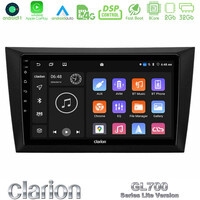 Clarion Gl700 Lite Series 8core Android11 2+32gb vw Golf 6 Navigation Multimedia Tablet 9 με Carplay &Amp; Android Auto u-G72l-Vw0999