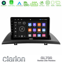 Clarion Gl700 Lite Series 8core Android11 6+128gb bmw e83 Navigation Multimedia Tablet 9 με Carplay &Amp; Android Auto u-G76l-Bm0780