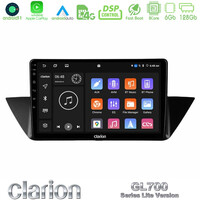Clarion Gl700 Lite Series 8core Android11 6+128gb bmw χ1 e84 Navigation Multimedia Tablet 10 με Carplay &Amp; Android Auto u-G76l-Bm0846