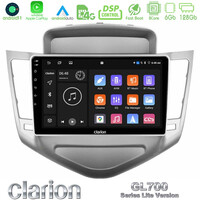 Clarion Gl700 Lite Series 8core Android11 6+128gb Chevrolet Cruze 2009-2012 Navigation Multimedia Tablet 9 με Carplay &Amp; Android Auto u-G76l-Cv036n