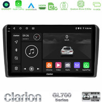 Clarion Gl700 Series 8core Android11 4+64gb Audi a3 8p Navigation Multimedia Tablet 9 με Carplay &Amp; Android Auto u-gl7-Au0826
